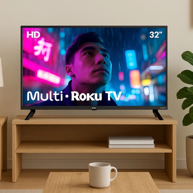 Smart Tv Dled 32 Hd Multi Essencial Roku Wi-fi Smart Tv Dled 32 Hd Multi Essencial Roku Wi-fi
