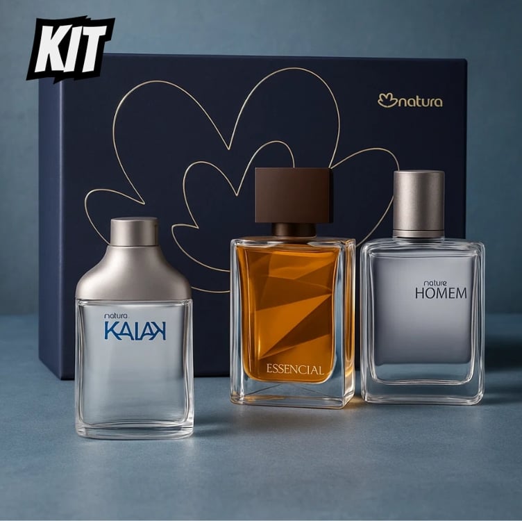 Presente Natura Mini Kaiak-essencial Masculino-natura Homem Presente Natura Mini Kaiak-essencial Masculino-natura Homem