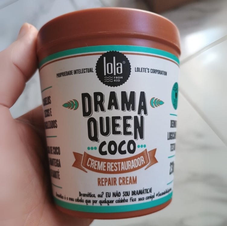 Máscara Drama Queen Coco 230g, Lola Cosmetics Máscara Drama Queen Coco 230g, Lola Cosmetics