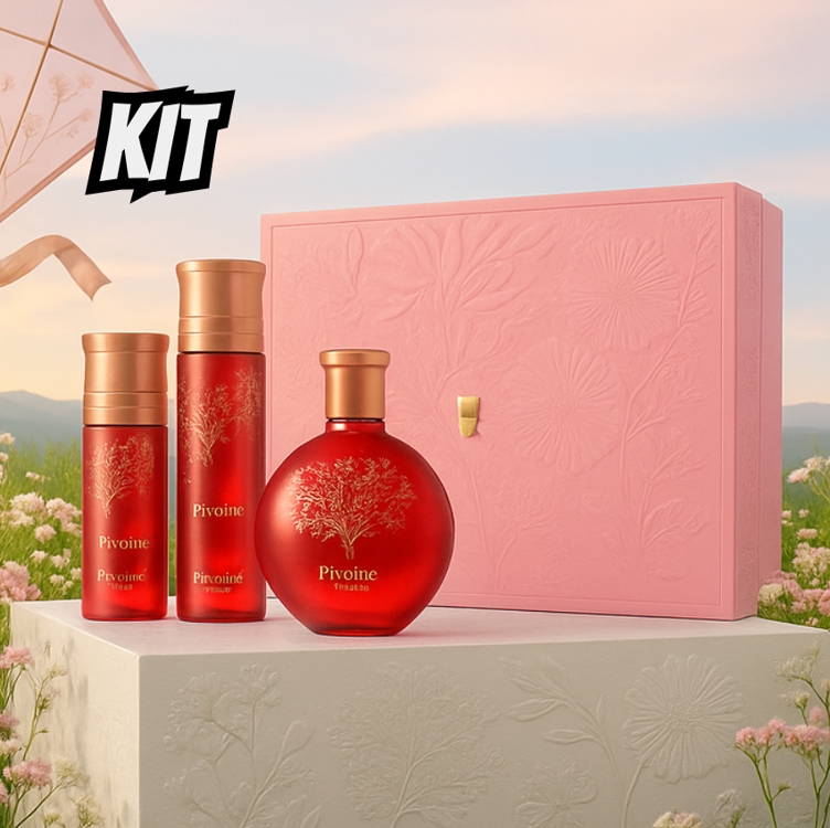Kit Presente Dia das Mães Floratta Red (4 itens) Kit Presente Dia das Mães Floratta Red (4 itens)