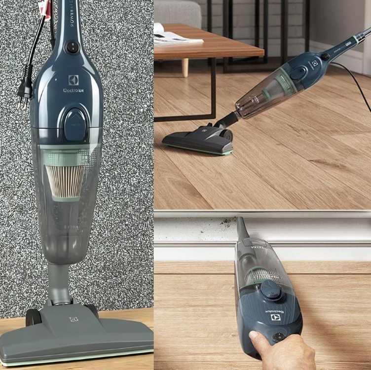 Aspirador de Pó Vertical e Portátil Electrolux Filtro HEPA 1450W Plus STK14 Denim Blue Aspirador de Pó Vertical e Portátil Electrolux Filtro HEPA 1450W Plus STK14 Denim Blue