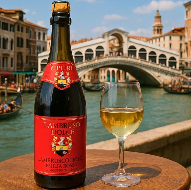I Puri Vinho Italiano Lambrusco Tinto 750Ml I Puri Vinho Italiano Lambrusco Tinto 750Ml