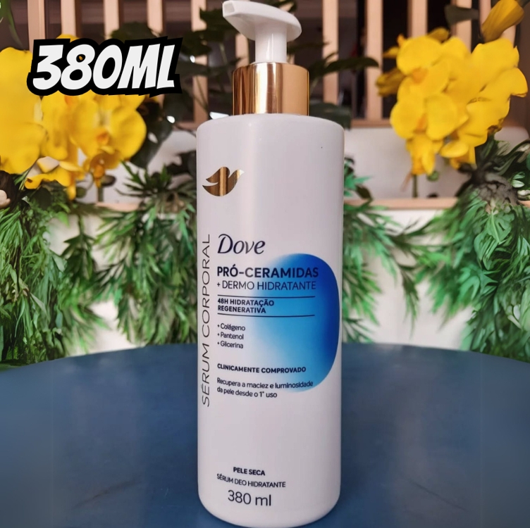 Dove Sérum Hidratante Pró-Ceramidas + Dermo Hidratante 380ml Dove Sérum Hidratante Pró-Ceramidas + Dermo Hidratante 380ml