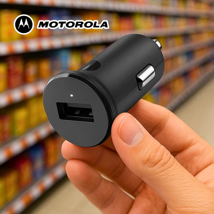 Carregador Veicular Universal Motorola Turbo Power - Entrada USB-A Original 18W Carregador Veicular Universal Motorola Turbo Power - Entrada USB-A Original 18W