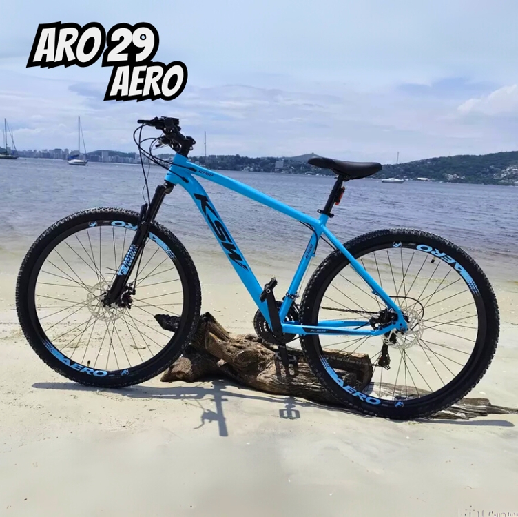 Bicicleta Aro 29 Masculina Ksw Aluminio 21 Marchas Mtb Mcz18 Cor Azul-claro Tamanho Do Quadro 19 Bicicleta Aro 29 Masculina Ksw Aluminio 21 Marchas Mtb Mcz18 Cor Azul-claro Tamanho Do Quadro 19