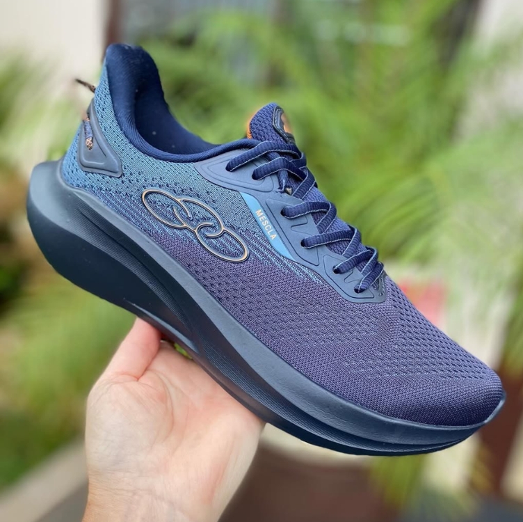 Tênis Olympikus Mescla Masculino - Marinho+Azul Tênis Olympikus Mescla Masculino - Marinho+Azul