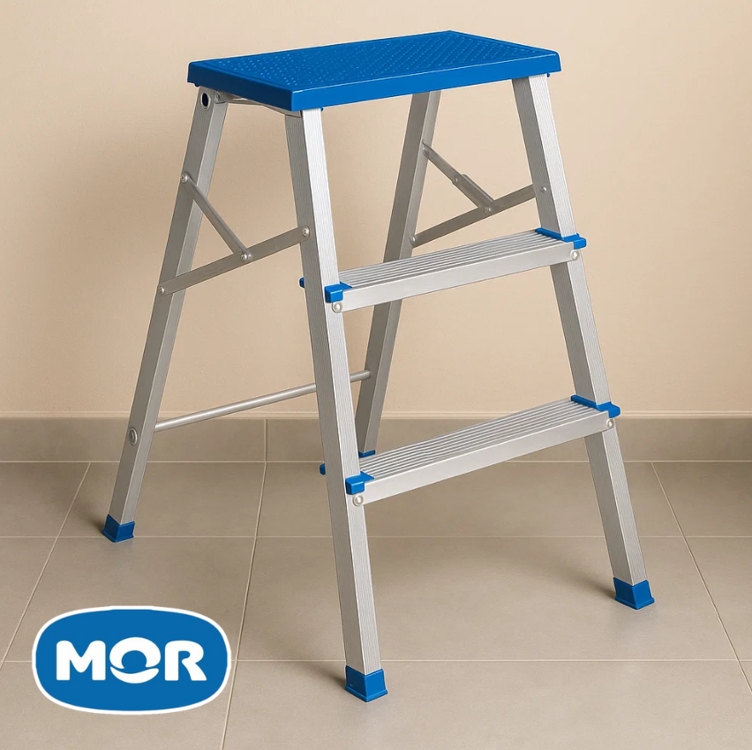 Mor - Escada Banqueta Alumínio Mor - Escada Banqueta Alumínio