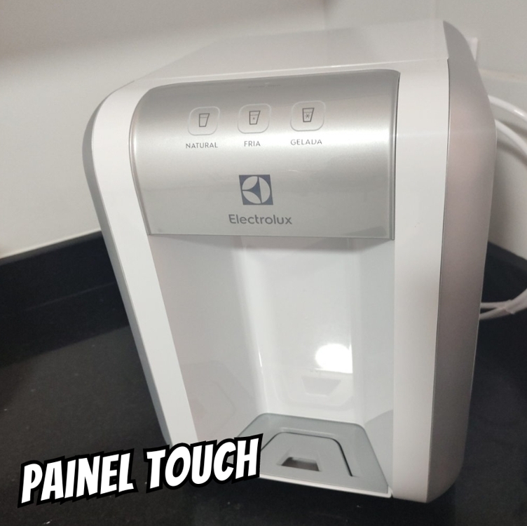 Purificador de Água Electrolux PE11B Branco com Painel Touch Bivolt Purificador de Água Electrolux PE11B Branco com Painel Touch Bivolt