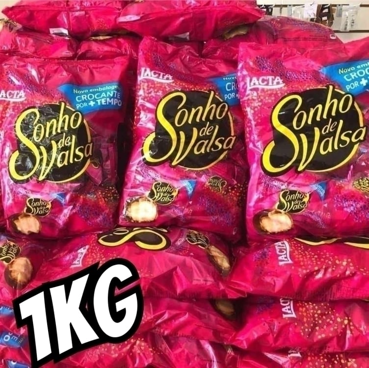 Chocolate Sonho de Valsa Pacote 1Kg Chocolate Sonho de Valsa Pacote 1Kg