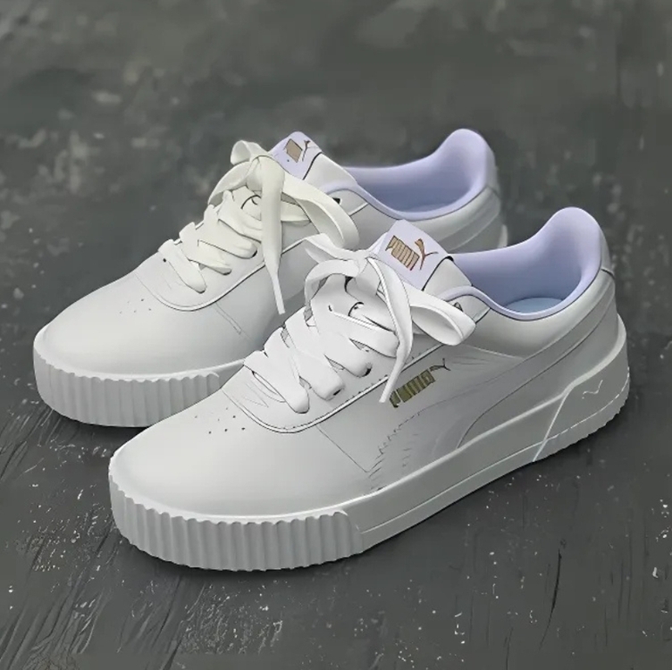Tênis PUMA Cali Court Leather Feminino Tênis PUMA Cali Court Leather Feminino