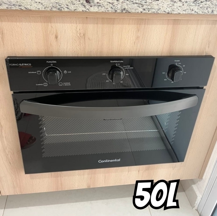 Forno De Embutir Elétrico Continental 50l Com Toplimpafácil (oc4em) Forno De Embutir Elétrico Continental 50l Com Toplimpafácil (oc4em)