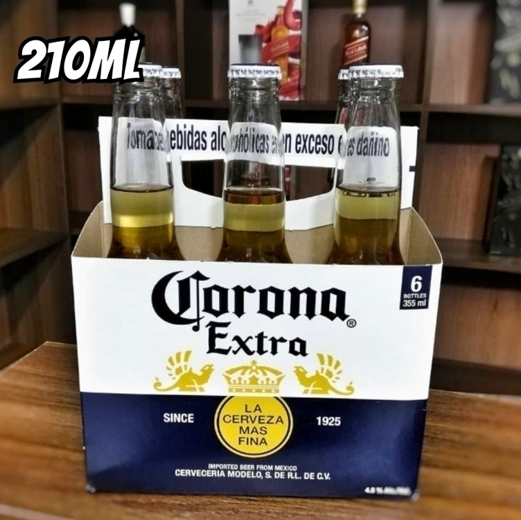 Cerveja Coronita Extra American Lager 210ml 6 U Cerveja Coronita Extra American Lager 210ml 6 U