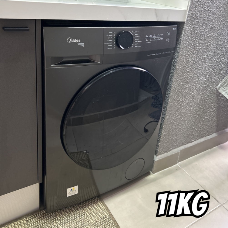 Máquina de Lavar Midea HealthGuard Smart 11kg Titanium MF200W110WB/GK Máquina de Lavar Midea HealthGuard Smart 11kg Titanium MF200W110WB/GK
