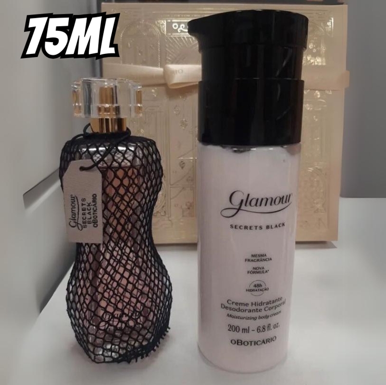 Presente Glamour Secrets Black O Boticário Feminino Volume Da Unidade 75 Ml Presente Glamour Secrets Black O Boticário Feminino Volume Da Unidade 75 Ml