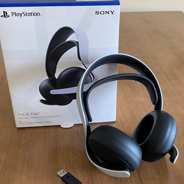 Headset Sem Fio Pulse Elite - Sony Cor Branco Headset Sem Fio Pulse Elite - Sony Cor Branco