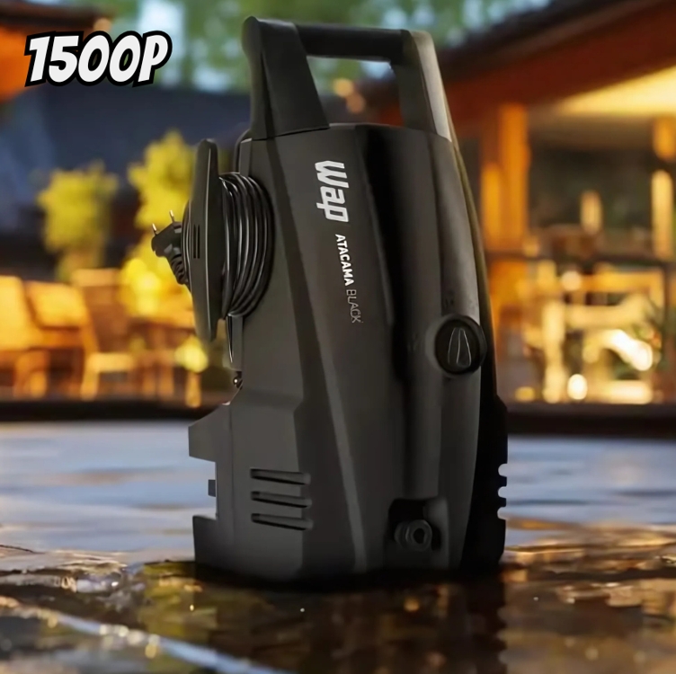 Lavadora Alta Pressão Wap 1500p Atacama Black+ Desentupidora Lavadora Alta Pressão Wap 1500p Atacama Black+ Desentupidora