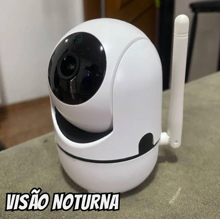 Babá Eletrônica Câmera Wifi Sem Fio Visão Noturna 360º Nfe Babá Eletrônica Câmera Wifi Sem Fio Visão Noturna 360º Nfe