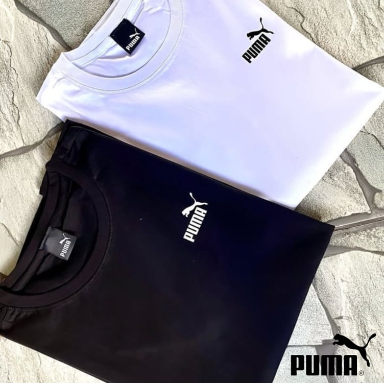 Camiseta Masculina Puma Manga Curta Small Logo ESS Camiseta Masculina Puma Manga Curta Small Logo ESS