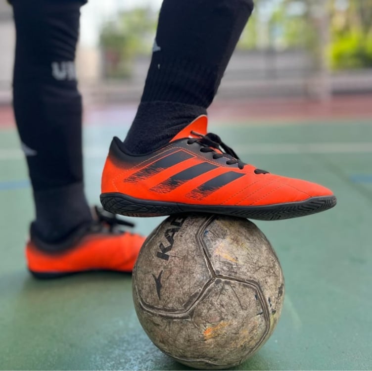 Chuteira Infantil Futsal Rabisco adidas Chuteira Infantil Futsal Rabisco adidas