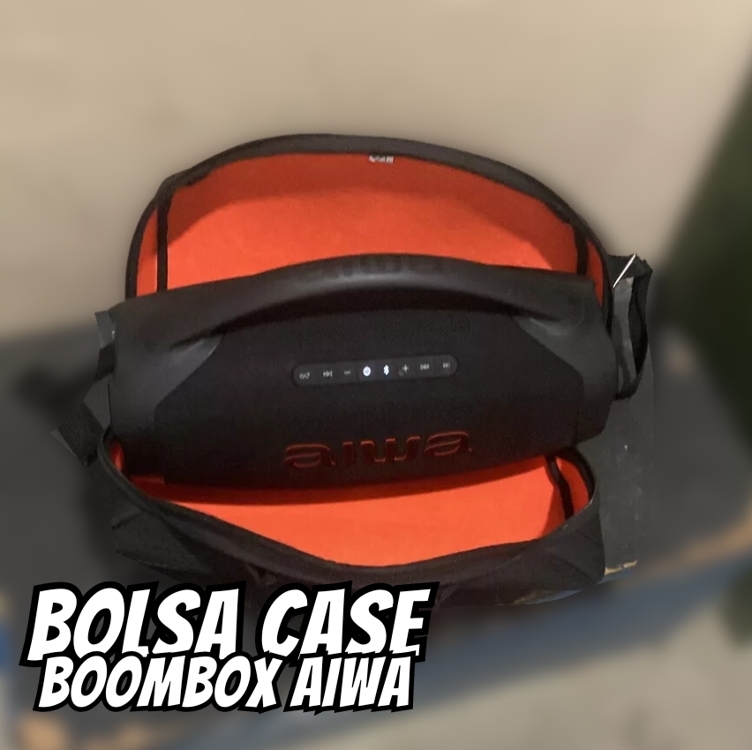 Bolsa Case Capa Compatível Boombox Plus Aiwa Lançamento Top Bolsa Case Capa Compatível Boombox Plus Aiwa Lançamento Top