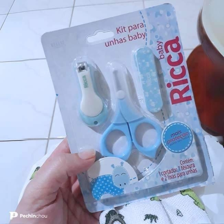 Ricca Kit Manicure Baby Colors Rosa Ricca Kit Manicure Baby Colors Rosa