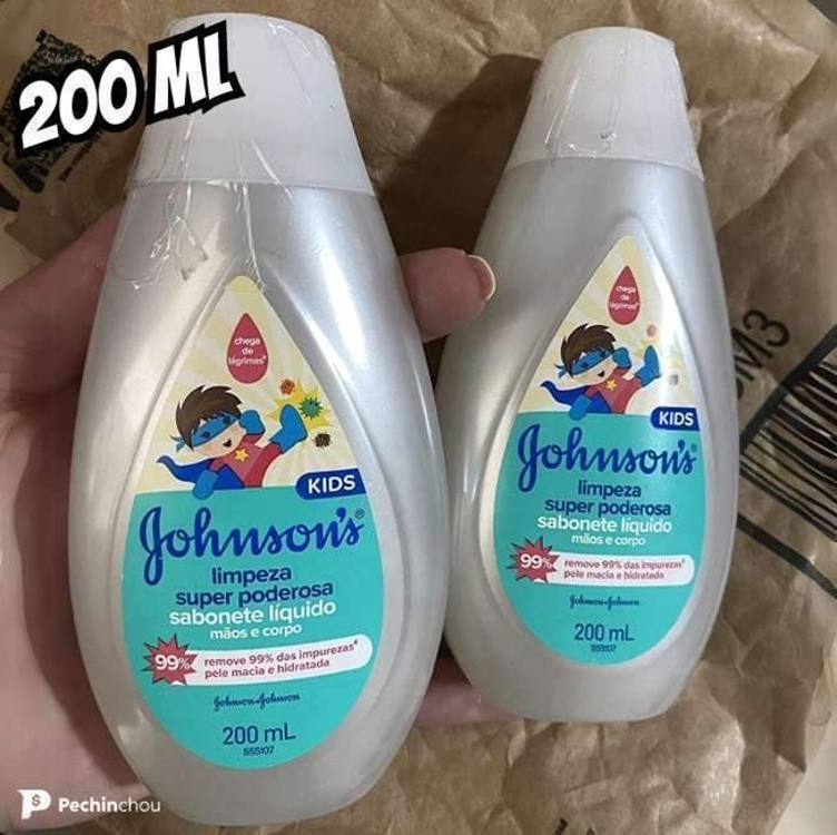 Johnson's Baby Sabonete Líquido Infantil Limpeza Super Poderosa, 200ml Johnson's Baby Sabonete Líquido Infantil Limpeza Super Poderosa, 200ml