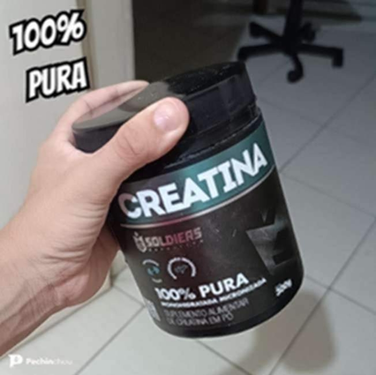 Creatina Monohidratada Pote 3000mg 100% Pura Soldiers Nutrition Creatina Monohidratada Pote 3000mg 100% Pura Soldiers Nutrition
