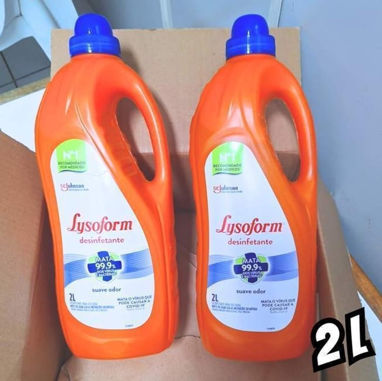 Lysoform Desinfetante Líquido Suave Odor 2l Lysoform Desinfetante Líquido Suave Odor 2l