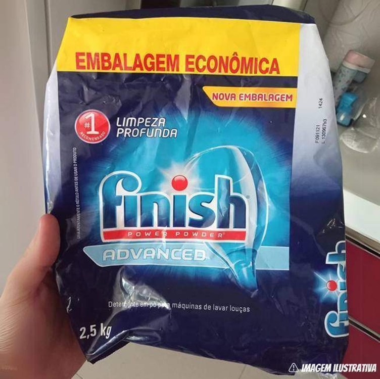 Finish - Detergente para Lava Louças em Pó 2,5kg Finish - Detergente para Lava Louças em Pó 2,5kg