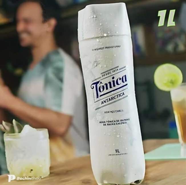 Tônica Antarctica - Água Tônica, Zero Açúcar, Garrafa 1L Tônica Antarctica - Água Tônica, Zero Açúcar, Garrafa 1L