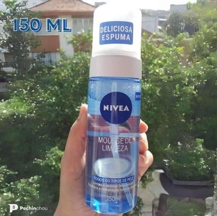 Nivea Mousse De Limpeza Facial 150ml - Limpa Todas As Impurezas E Resíduos De Maquiagem, Rico Em Vitaminas, Revigora A Pele E Deixa Uma Sensação Refrescante De Hidratação Nivea Mousse De Limpeza Facial 150ml - Limpa Todas As Impurezas E Resíduos De Maquiagem, Rico Em Vitaminas, Revigora A Pele E Deixa Uma Sensação Refrescante De Hidratação