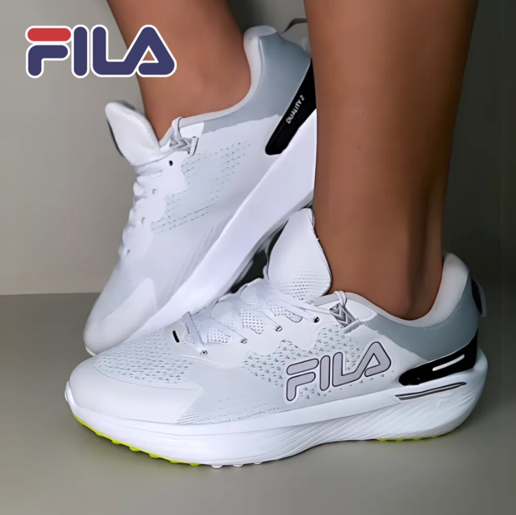 Tênis Fila Duality 2 Feminino - Branco+Cinza Tênis Fila Duality 2 Feminino - Branco+Cinza