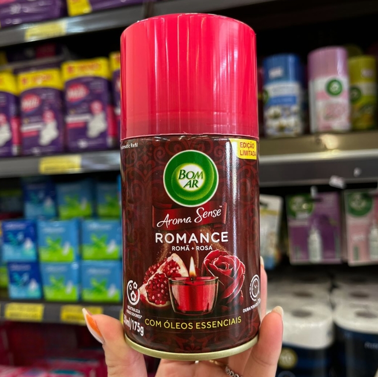 Air Wick Aromatizador De Ambiente Bom Ar Automático Aerossol Freshmatic Aroma Sense Romance Refil 250Ml Air Wick Aromatizador De Ambiente Bom Ar Automático Aerossol Freshmatic Aroma Sense Romance Refil 250Ml