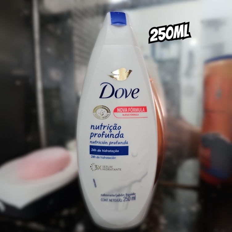 Sabonete Líquido Nutrição Profunda Dove Frasco 250ml, Dove Sabonete Líquido Nutrição Profunda Dove Frasco 250ml, Dove