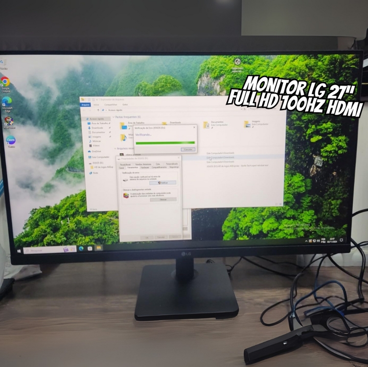Monitor LG 27” IPS, Full HD, 100Hz, HDMI, Ajuste de Inclinação - 27MS500-B Monitor LG 27” IPS, Full HD, 100Hz, HDMI, Ajuste de Inclinação - 27MS500-B