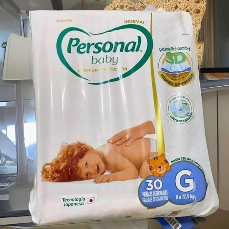 Personal Fralda Baby Premium Protection Grande 30Pads Personal Fralda Baby Premium Protection Grande 30Pads