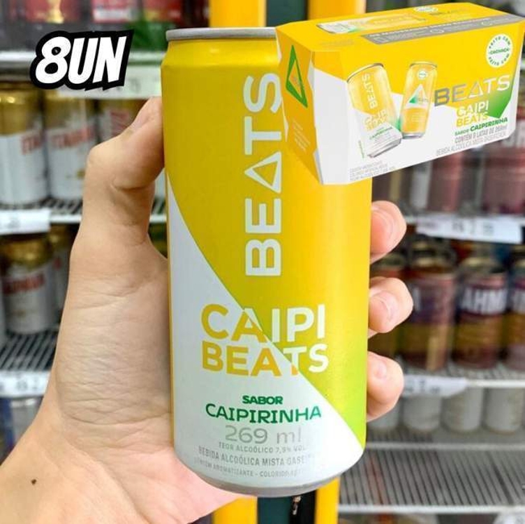 Pack de Beats Sabor Caipirinha, Lata 269 ml 8 Unidades Pack de Beats Sabor Caipirinha, Lata 269 ml 8 Unidades