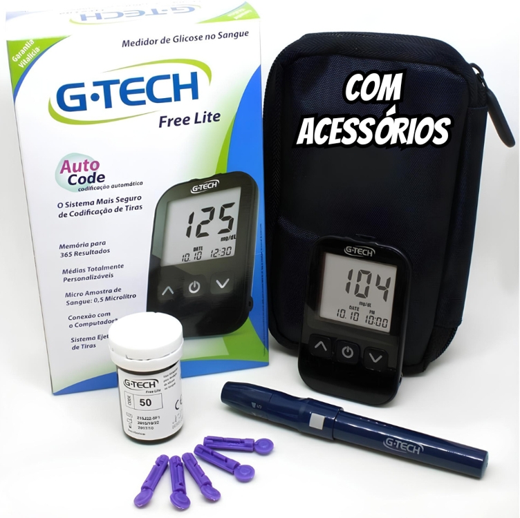 G-tech Medidor De Glicose Lite G-tech Medidor De Glicose Lite