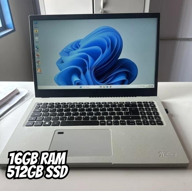 Notebook Acer Aspire Vero AV15-51-577Q Intel Core I5, 16GB RAM, 512GB SSD, 15.6 Full HD, W11 Pro Notebook Acer Aspire Vero AV15-51-577Q Intel Core I5, 16GB RAM, 512GB SSD, 15.6 Full HD, W11 Pro
