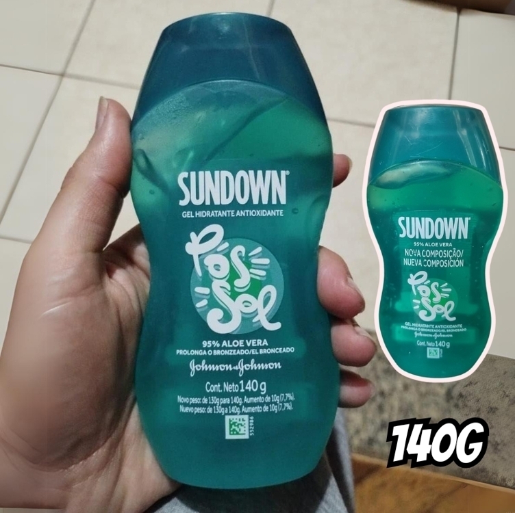 Sundown Gel Pós Sol Hidratante Antioxidante,140g Sundown Gel Pós Sol Hidratante Antioxidante,140g