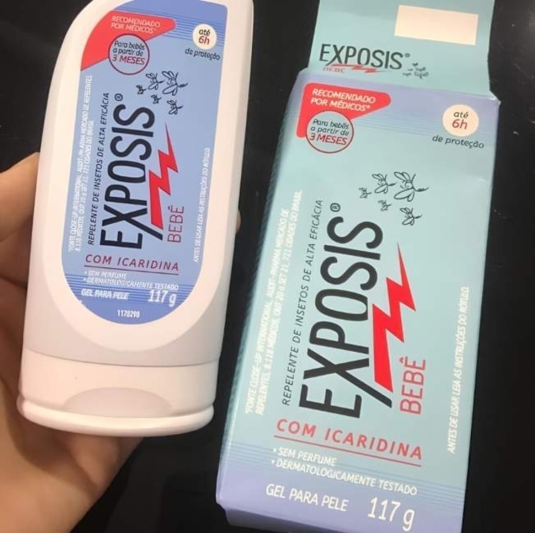 Exposis Bebe, Repelente de Mosquitos com Icaridina, Gel, Até 6h de Proteção, Alta eficácia, A partir dos 3 meses, Hipoalergênico e sem perfume, Testado dermatologicamente, 117g Exposis Bebe, Repelente de Mosquitos com Icaridina, Gel, Até 6h de Proteção, Alta eficácia, A partir dos 3 meses, Hipoalergênico e sem perfume, Testado dermatologicamente, 117g