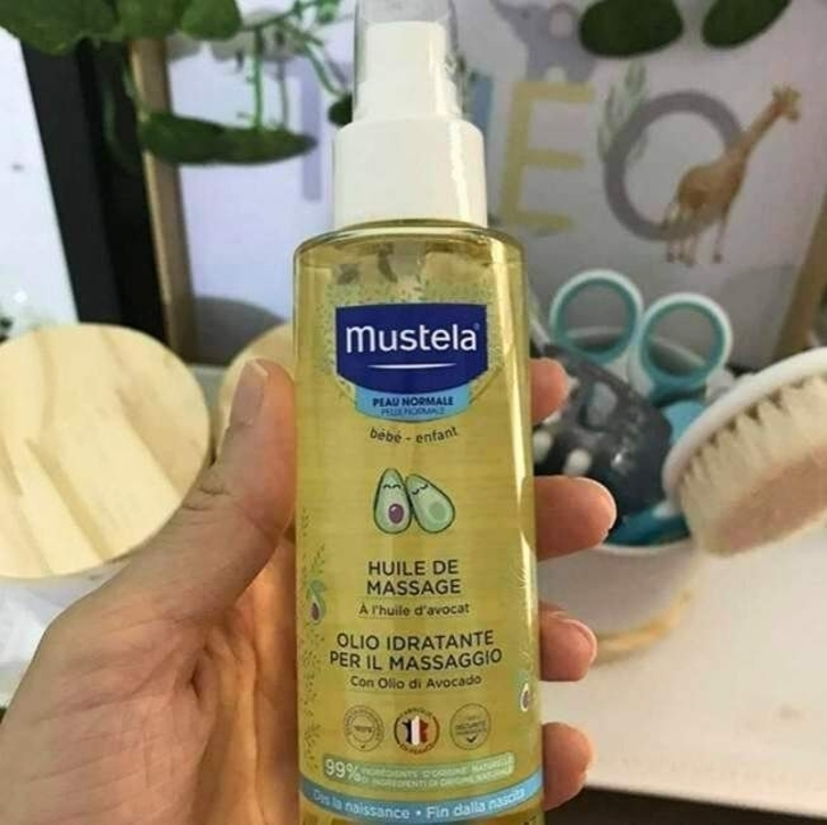 Mustela Óleo De Massagem Com Abacate Orgânico Hidrata A Pele Dos Bebês 99% De Ingredientes De Origem Natural 100Ml Mustela Óleo De Massagem Com Abacate Orgânico Hidrata A Pele Dos Bebês 99% De Ingredientes De Origem Natural 100Ml