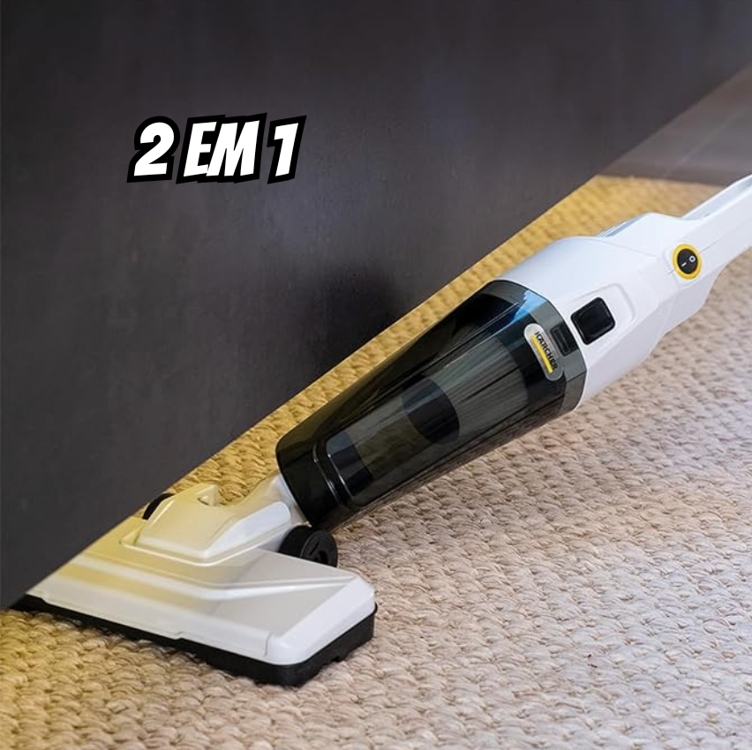 Kärcher Aspirador de Pó Vertical 2 Em 1 VCL Stick Com Filtro HEPA 1000w 220v Kärcher Aspirador de Pó Vertical 2 Em 1 VCL Stick Com Filtro HEPA 1000w 220v