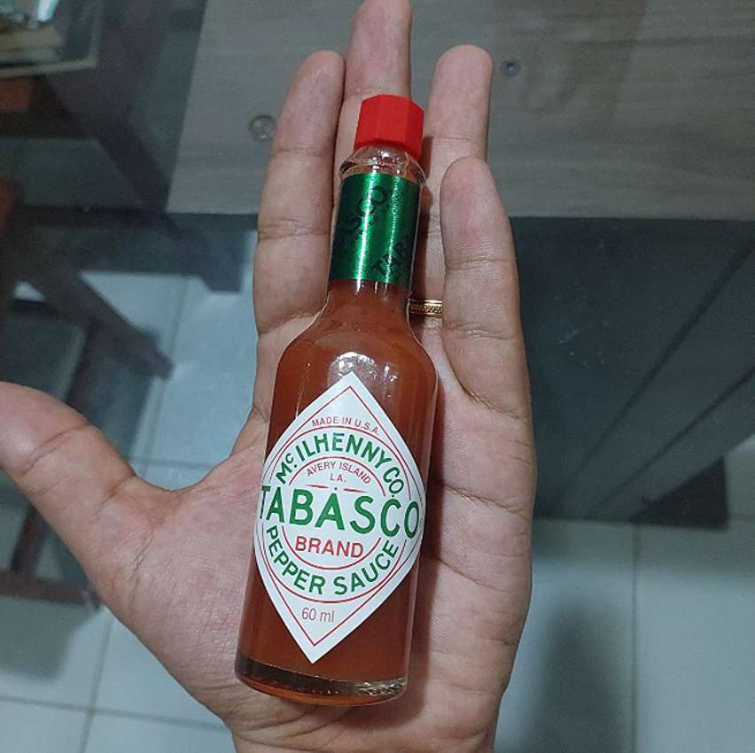 Molho de Pimenta Vermelha Original Frasco Tabasco 60ml Molho de Pimenta Vermelha Original Frasco Tabasco 60ml