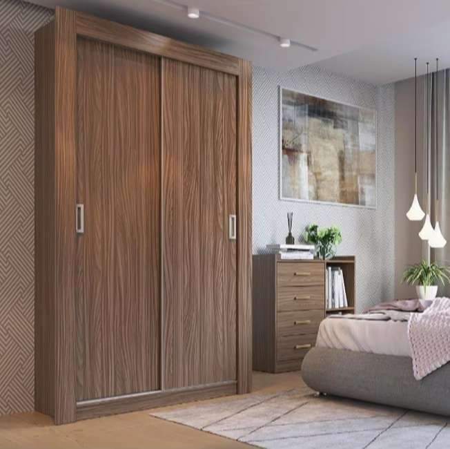 Guarda-Roupa Herval Baden com 2 Portas e 2 Prateleiras Guarda-Roupa Herval Baden com 2 Portas e 2 Prateleiras