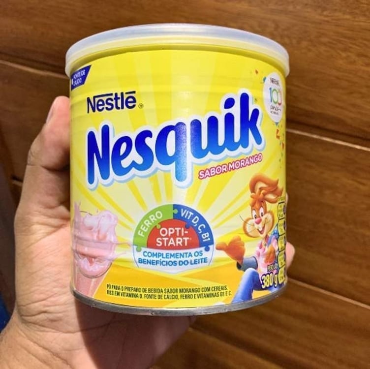 Nesquik Em Pó, Morango, 380g Nesquik Em Pó, Morango, 380g
