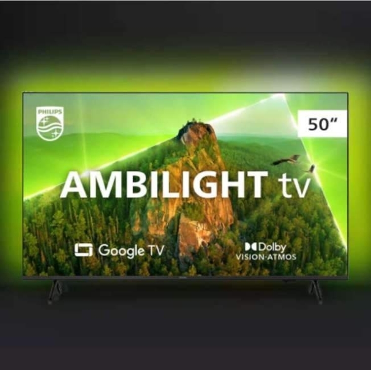 Smart Tv Philips 50" Ambilight Led 4k Uhd Google Tv 50pug7908/78 Smart Tv Philips 50" Ambilight Led 4k Uhd Google Tv 50pug7908/78