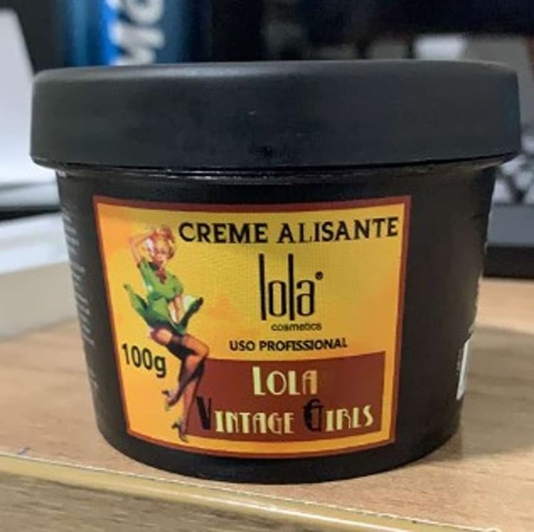 Creme Alisante Vintage Girls 100g Lola Cosmetics Creme Alisante Vintage Girls 100g Lola Cosmetics