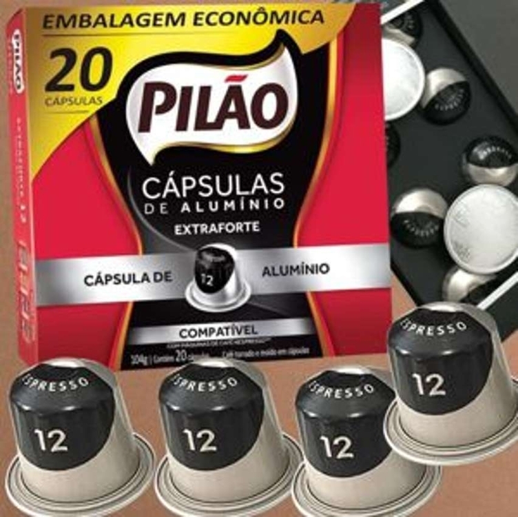 Café Pilão Cápsula Extraforte - 20 unidades - 104 gramas