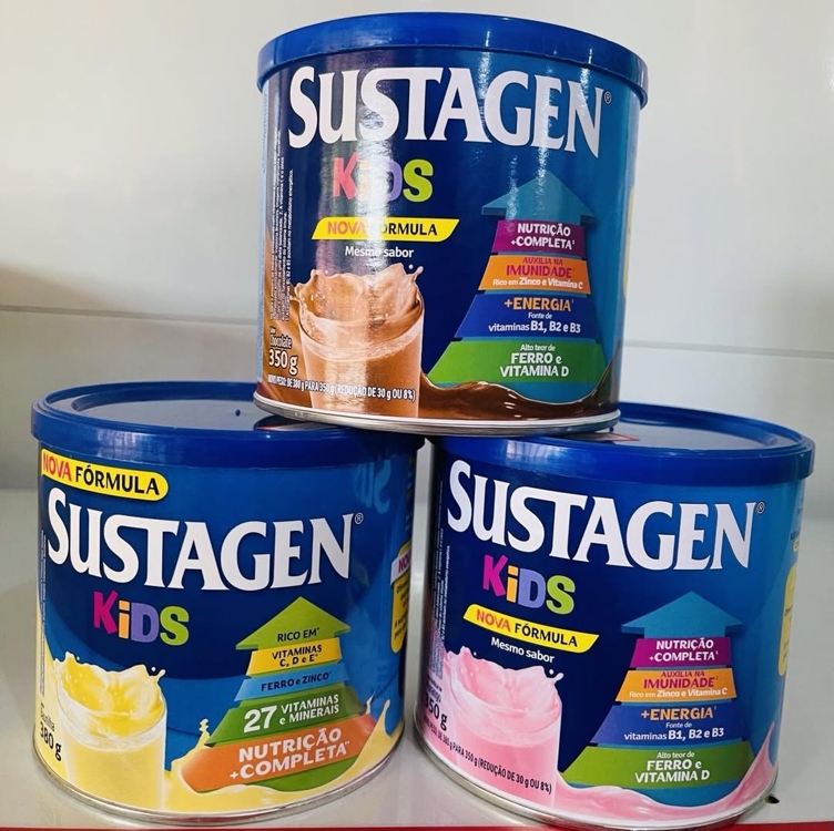 Sustagen Kids Complemento Alimentar Sabor Chocolate - Lata 350G Sustagen Kids Complemento Alimentar Sabor Chocolate - Lata 350G